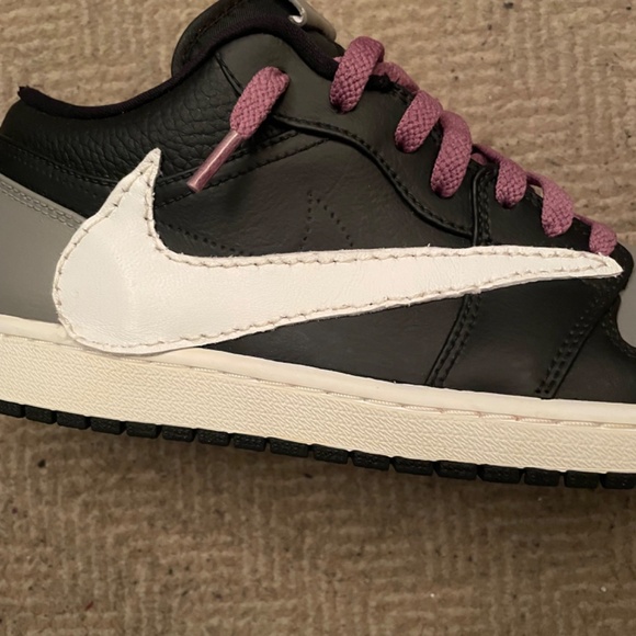 CUSTOM Air Jordan 1 Low Travis Scott Size 10.5 - Picture 6 of 7